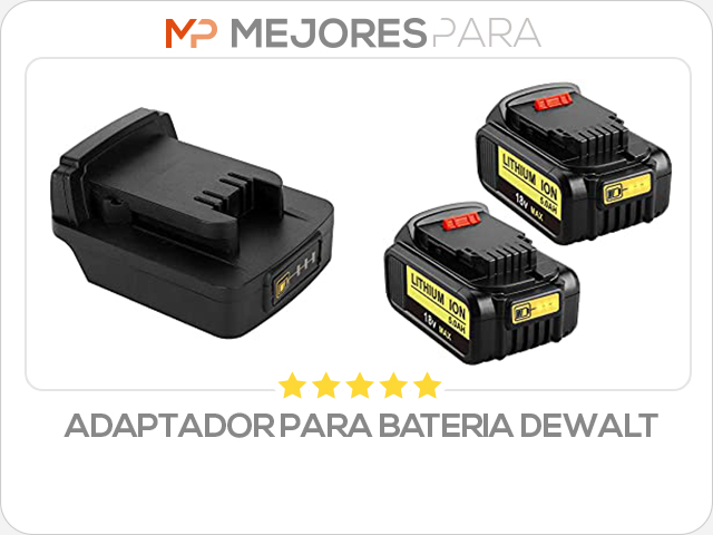 adaptador para bateria dewalt