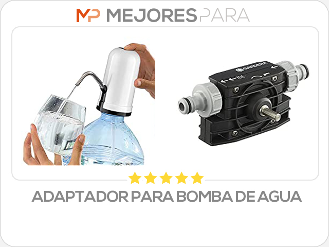 adaptador para bomba de agua