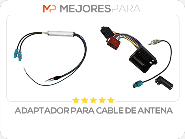 adaptador para cable de antena