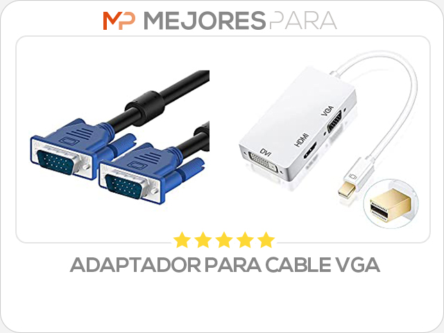 adaptador para cable vga