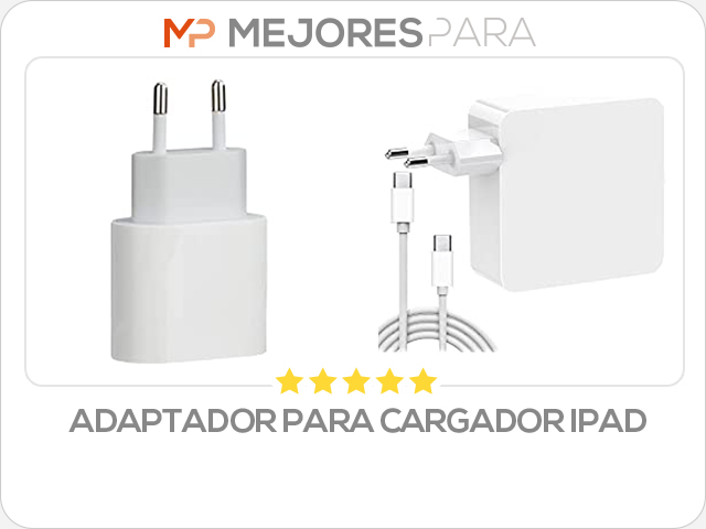 adaptador para cargador ipad