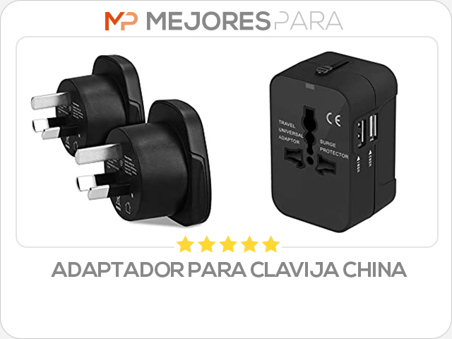 adaptador para clavija china