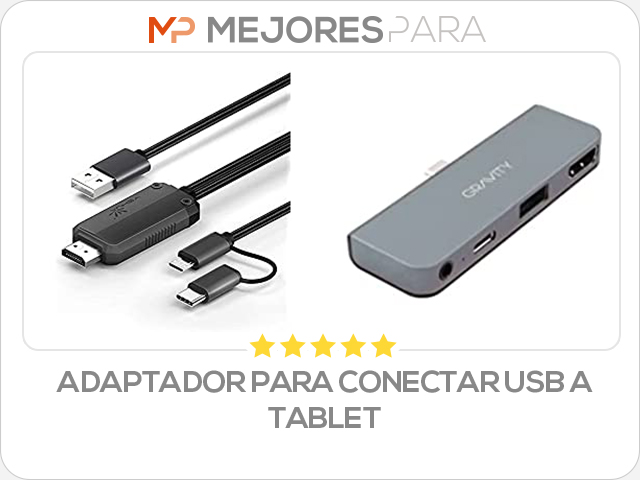 adaptador para conectar usb a tablet