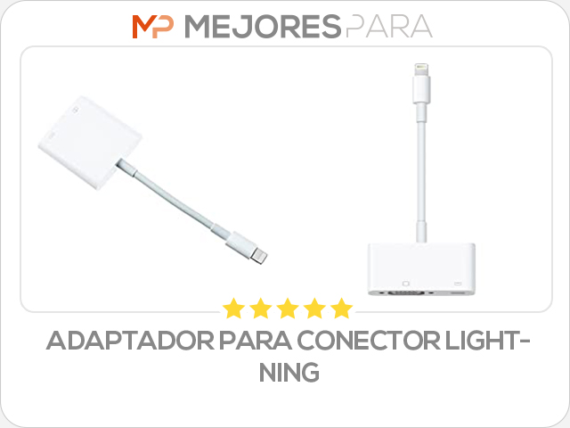 adaptador para conector lightning