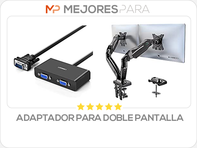 adaptador para doble pantalla