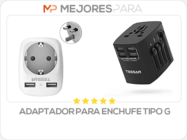 adaptador para enchufe tipo g