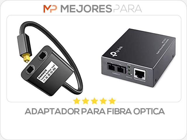 adaptador para fibra optica