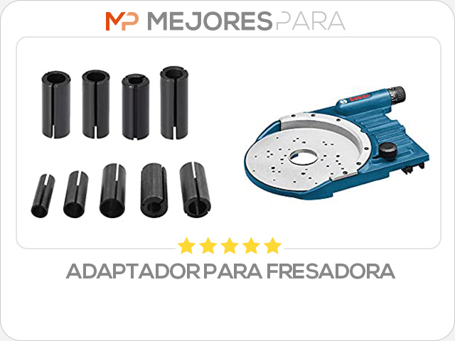 adaptador para fresadora