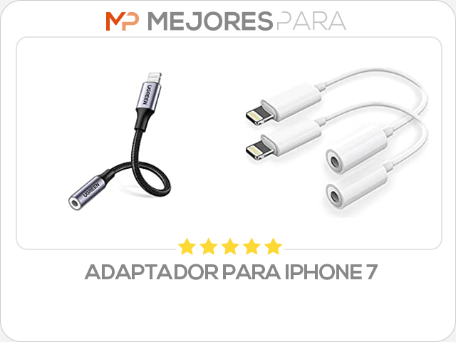 adaptador para iphone 7