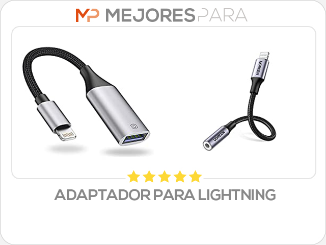 adaptador para lightning