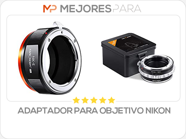 adaptador para objetivo nikon