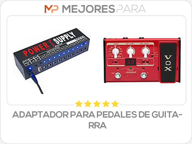 adaptador para pedales de guitarra