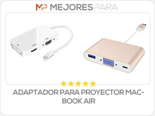 adaptador para proyector macbook air