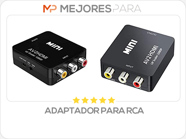 adaptador para rca