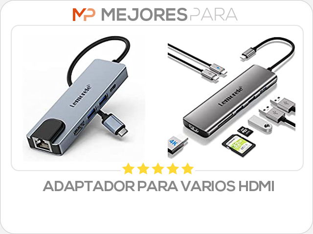 adaptador para varios hdmi