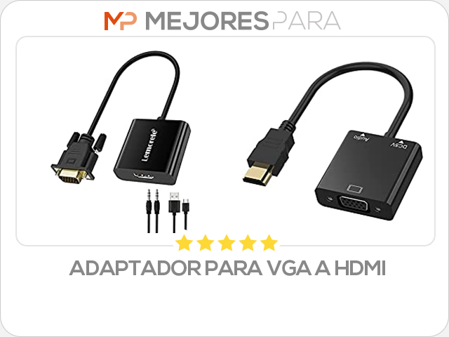 adaptador para vga a hdmi