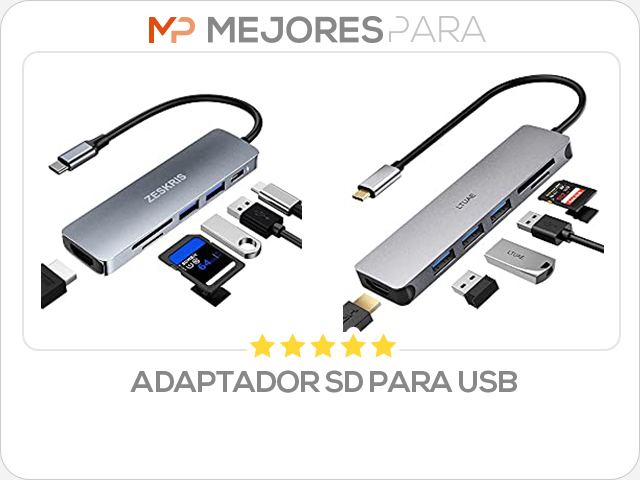 adaptador sd para usb