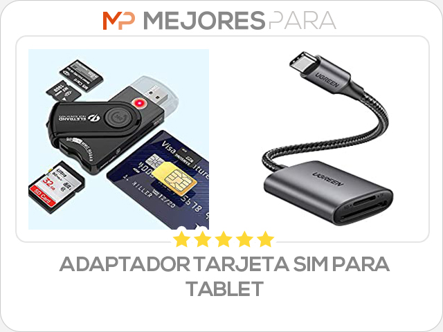 adaptador tarjeta sim para tablet