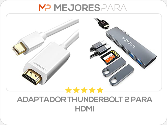 adaptador thunderbolt 2 para hdmi