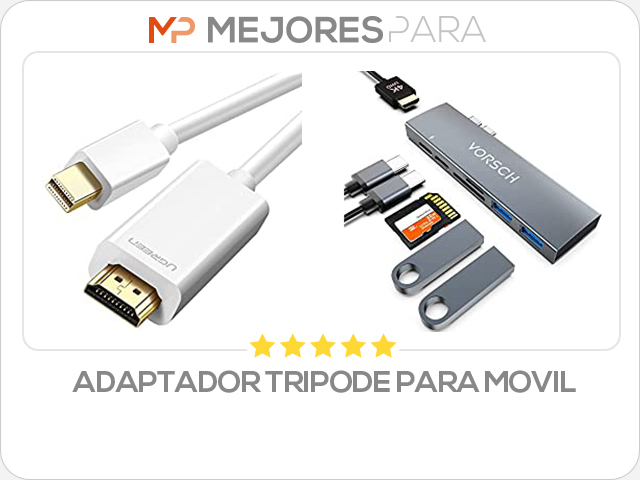 adaptador tripode para movil