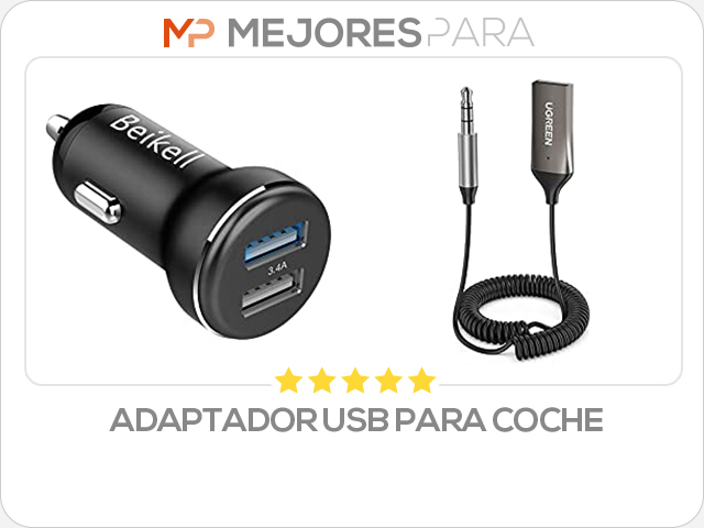 adaptador usb para coche