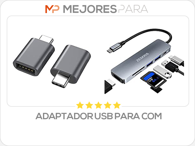 adaptador usb para com