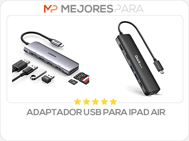 adaptador usb para ipad air