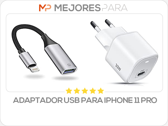 adaptador usb para iphone 11 pro