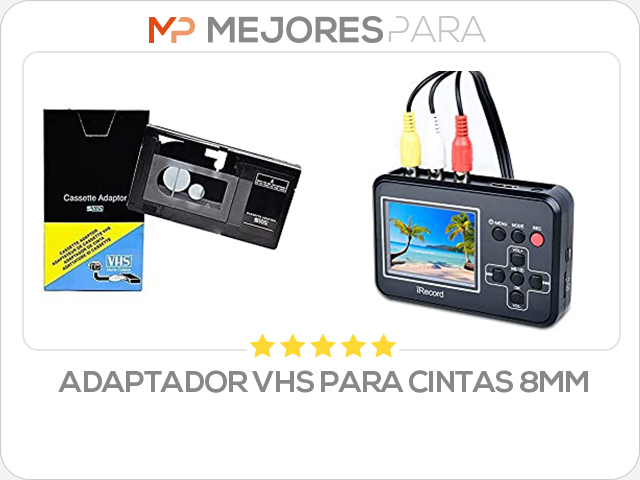 adaptador vhs para cintas 8mm