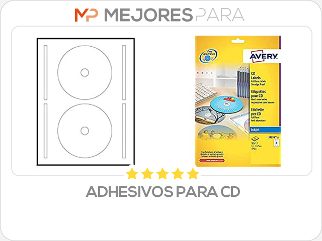 adhesivos para cd