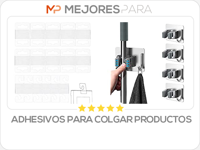 adhesivos para colgar productos