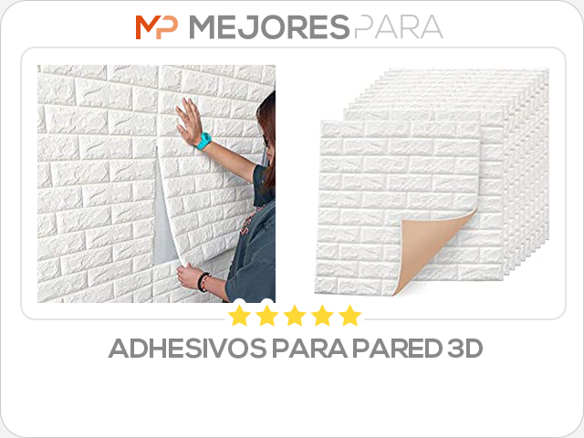 adhesivos para pared 3d