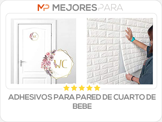 adhesivos para pared de cuarto de bebe