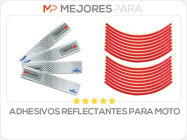 adhesivos reflectantes para moto