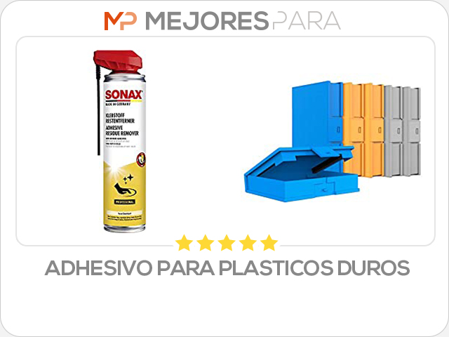 adhesivo para plasticos duros