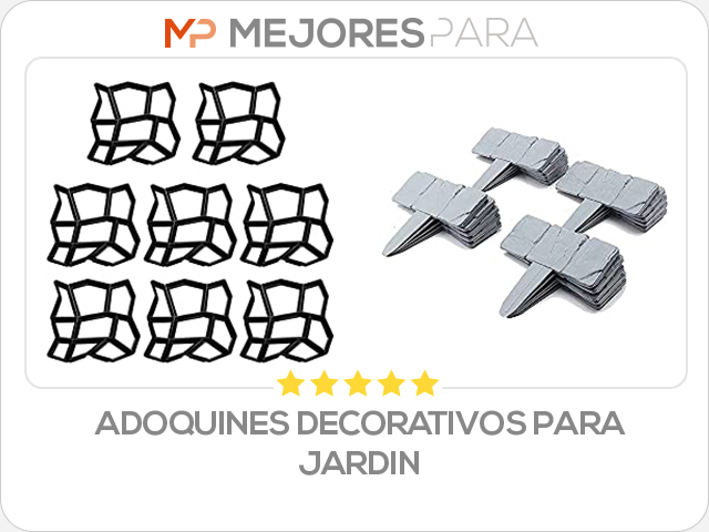 adoquines decorativos para jardin