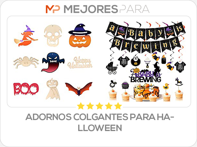 adornos colgantes para halloween