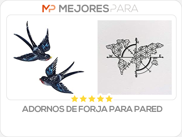 adornos de forja para pared