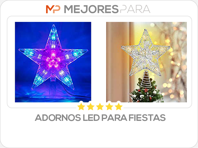 adornos led para fiestas