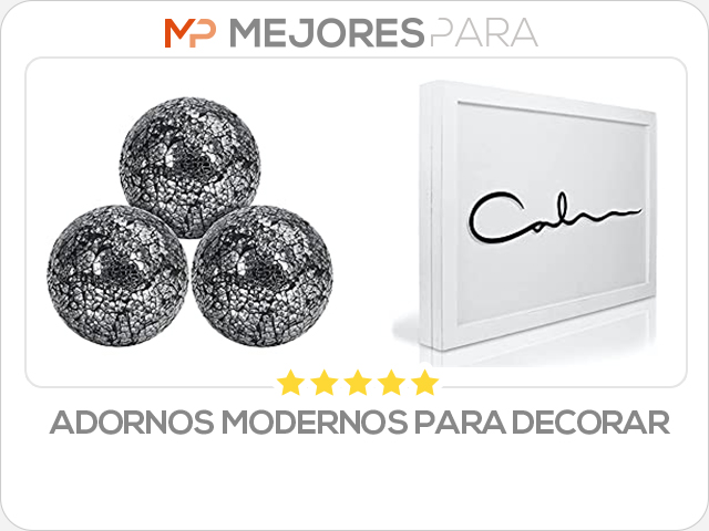 adornos modernos para decorar