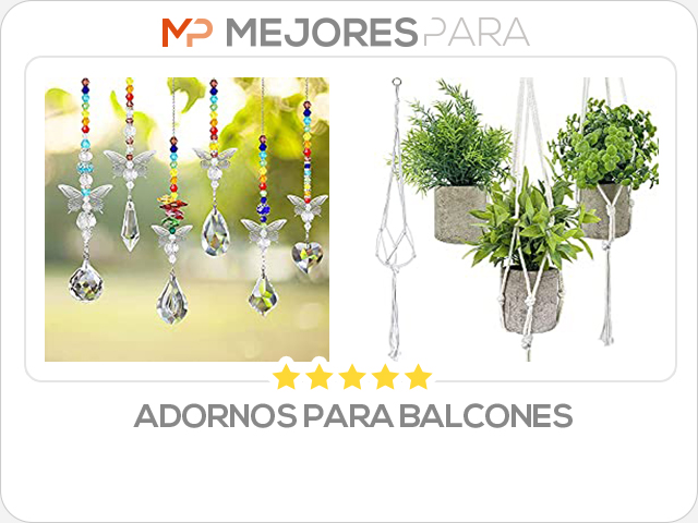 adornos para balcones