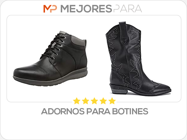 adornos para botines