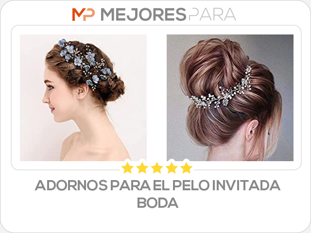 adornos para el pelo invitada boda