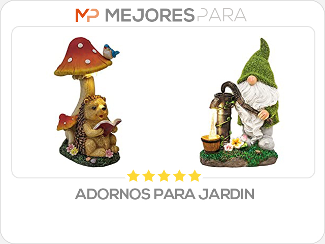 adornos para jardin