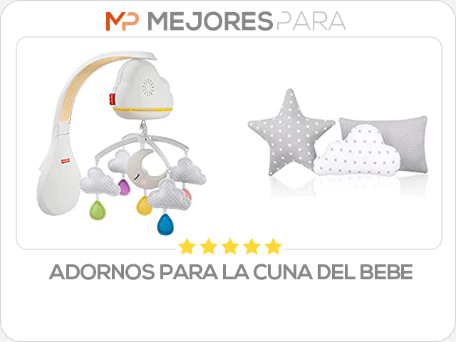 adornos para la cuna del bebe