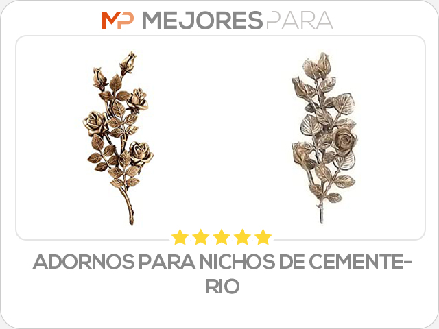 adornos para nichos de cementerio