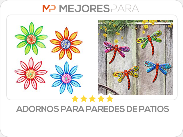 adornos para paredes de patios