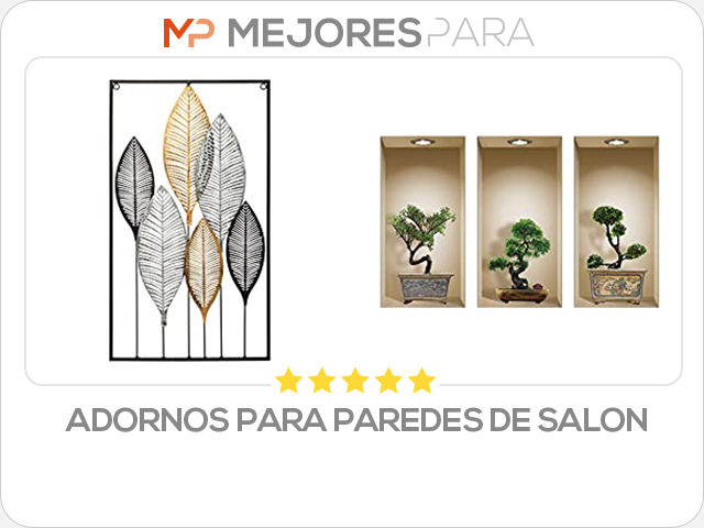 adornos para paredes de salon