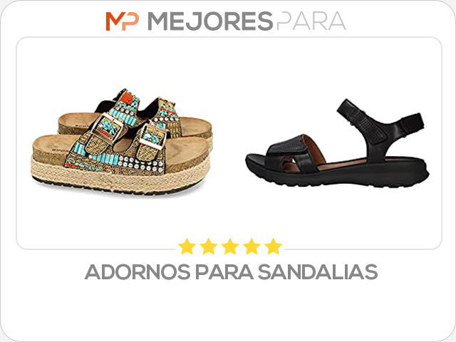 adornos para sandalias