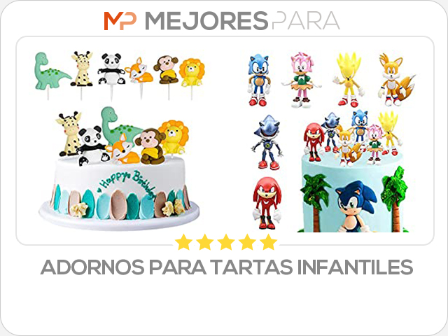 adornos para tartas infantiles